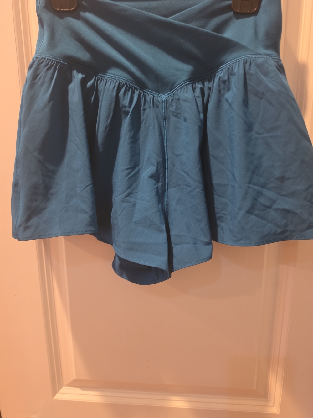 OFFLINE by Aerie Teal Butterfly Shorts, Size Small